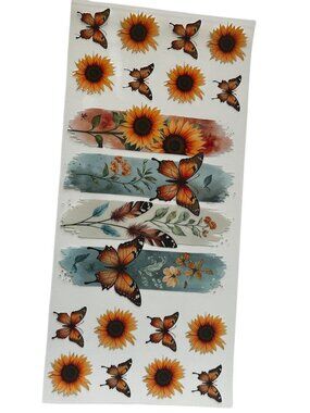 Sunflower Butterfly Cup Wrap
